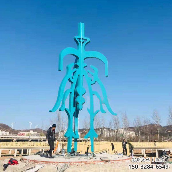 企業(yè)漢字雕塑 鑄造公園小品 歐式雕塑