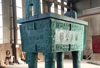 別墅區(qū)福鼎雕塑 大型別墅區(qū)擺件 剪影雕塑