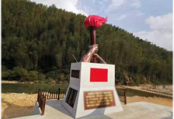 庭院火焰雕塑 公園草地小品 鍛造雕塑