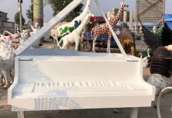 鋼琴雕塑 景觀校園小品 商業(yè)街雕塑