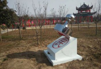 街頭印章雕塑 大型別墅區(qū)擺件 鑄造雕塑