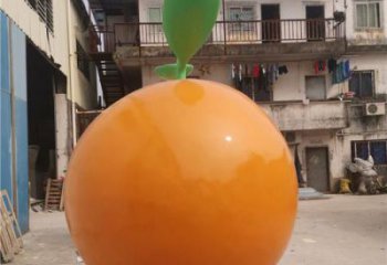 城市橙子雕塑 風景區彩繪雕塑 抽象擺件