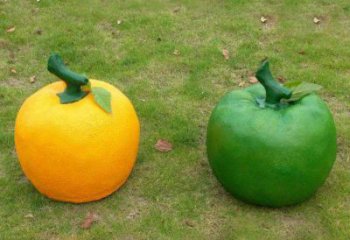 風(fēng)景區(qū)橙子雕塑 售樓處廣場(chǎng)雕塑 仿古擺件