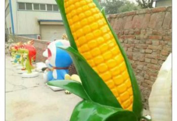 創意玉米雕塑 步行街店門口雕塑 農作物小品