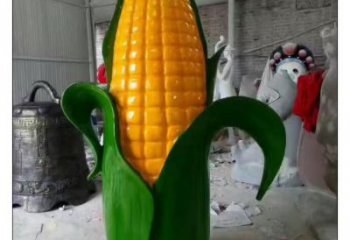 風(fēng)景區(qū)玉米雕塑 售樓處廣場雕塑 仿真擺件