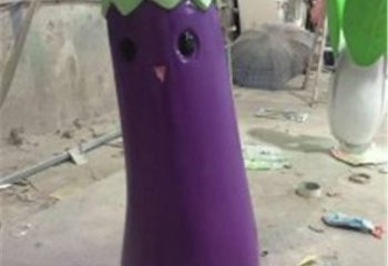 提供茄子雕塑 商業街仿真雕塑 水果擺件