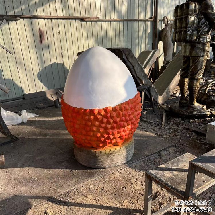 街道荔枝雕塑 現代景觀擺件 彩繪雕塑