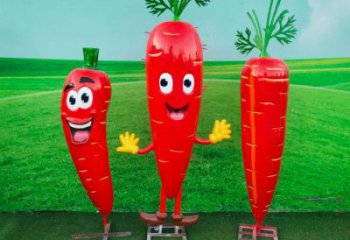 胡蘿卜雕塑 歐式步行街蔬菜雕塑 大型商場雕塑