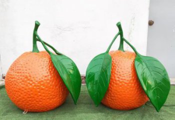 檸檬雕塑，水果仿真擺件，公園廣場雕塑 (28)