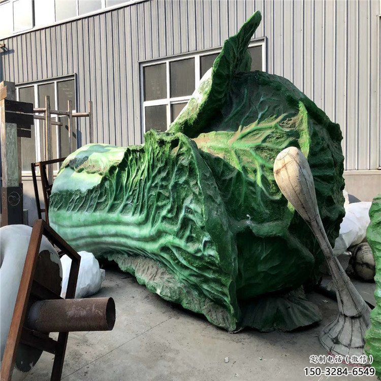 大白菜雕塑 大型城市雕塑 商業街擺件