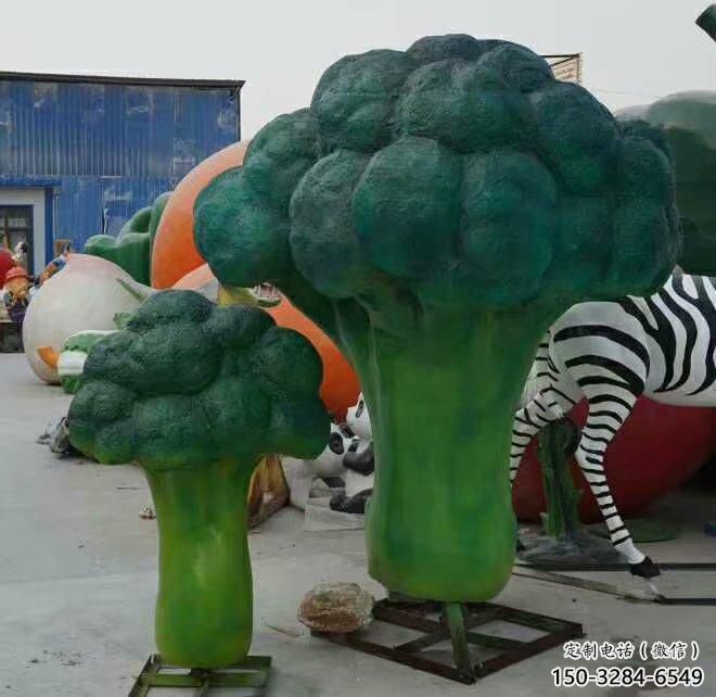 大白菜雕塑 歐式步行街果蔬雕塑 大型商場蔬菜雕塑