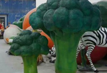 大白菜雕塑 歐式步行街果蔬雕塑 大型商場蔬菜雕塑