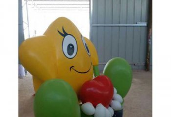 黃瓜雕塑 景觀美陳果蔬雕塑 噴漆瓜果雕塑