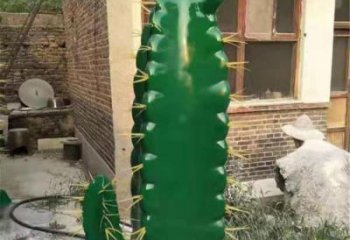 大門口仙人掌雕塑 發光公園花卉雕塑 仿真植物雕塑