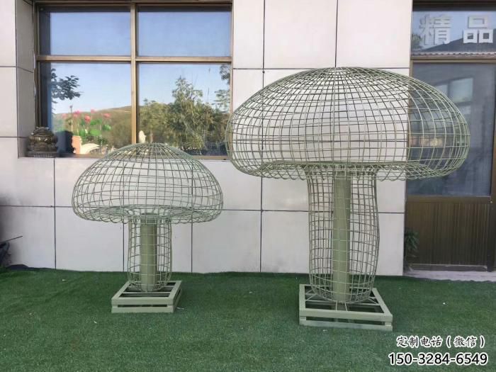 酒店香菇雕塑 景觀美陳果蔬雕塑 現(xiàn)代蔬菜雕塑