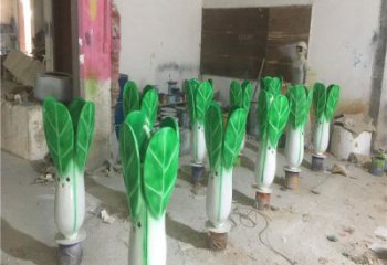 現代蘿卜雕塑 大型別墅區擺件 園林擺件