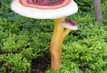 房地產靈芝雕塑 現代景觀植物雕塑 幾何果蔬雕塑