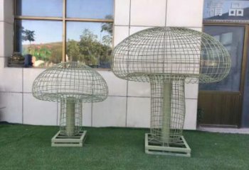 庭院香菇雕塑 公園草地果蔬雕塑 鍛造蔬菜雕塑