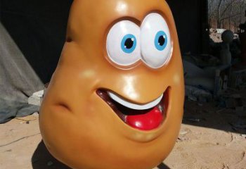 售樓處土豆雕塑 商業(yè)街仿真雕塑 蔬菜擺件