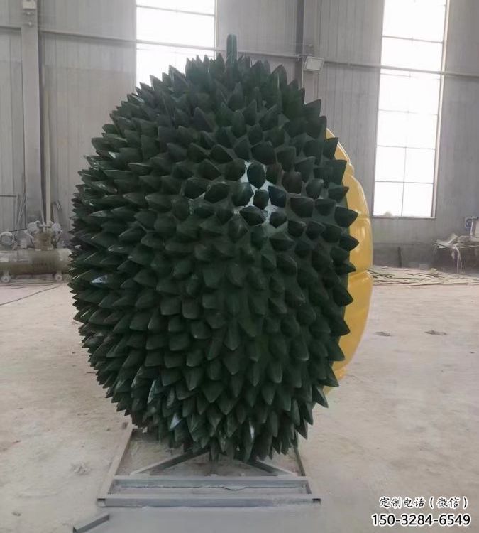 房地產榴蓮雕塑 剪影果蔬雕塑 鍛造水果雕塑