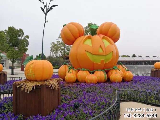 商業街南瓜雕塑 售樓處雕塑 果蔬擺件