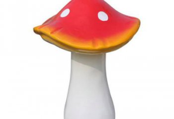 彩繪蘑菇雕塑 大型城市雕塑 商業(yè)街?jǐn)[件