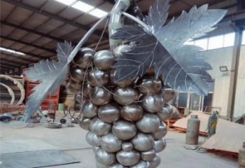 園林葡萄雕塑 城市廣場(chǎng)雕塑 步行街?jǐn)[件