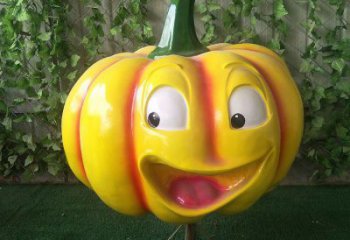 大型南瓜雕塑 步行街果蔬雕塑 仿真擺件