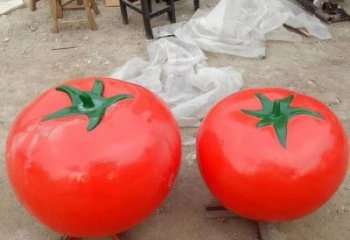 西紅柿雕塑 大型城市雕塑 商業(yè)街?jǐn)[件