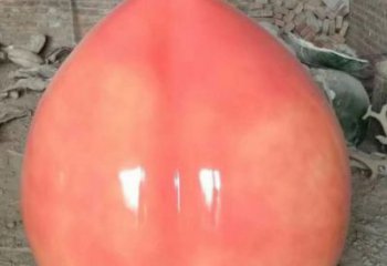 廣場桃子雕塑 公園仿真雕塑 抽象擺件