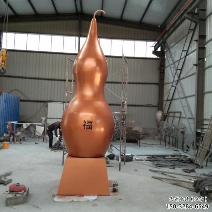 房地產葫蘆雕塑 現代景觀植物雕塑 幾何雕塑