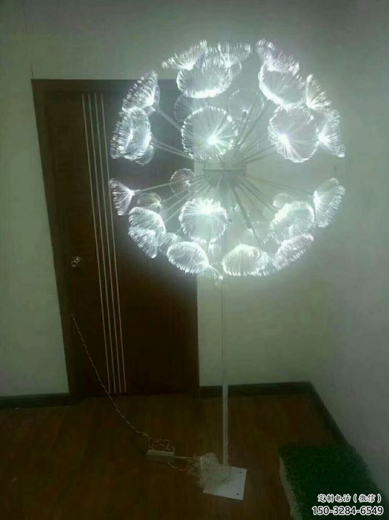 室內蒲公英雕塑 仿真景觀植物雕塑 大型花卉雕塑