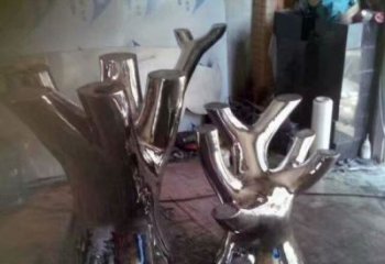 創意樹樁雕塑 啞光大樹雕塑 公園植物雕塑