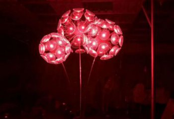 企業(yè)蒲公英雕塑 鑄造公園花卉雕塑 歐式植物雕塑