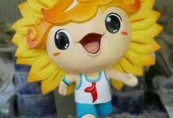 公園向日葵雕塑 戶外花卉雕塑 抽象花朵雕塑