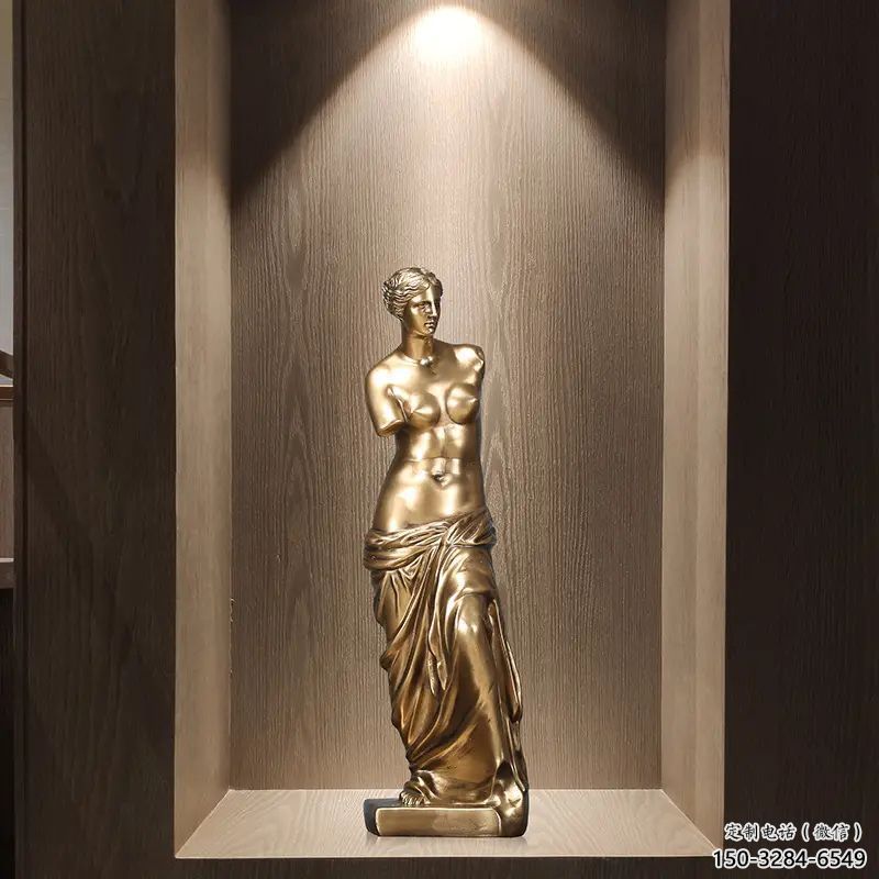 烤漆維納斯雕塑廠 鋼管西方雕塑 室內(nèi)肖像雕塑