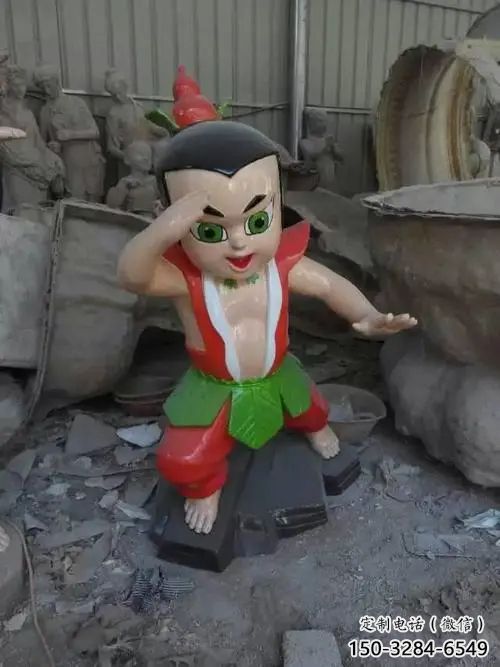 廣場(chǎng)葫蘆娃雕塑廠家 公園卡通雕塑 抽象擺件