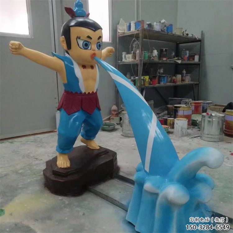 卡通葫蘆娃雕塑廠 酒店公園雕塑 風景區擺件