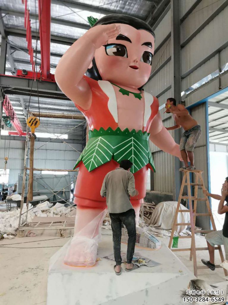 園林葫蘆娃雕塑價(jià)格 風(fēng)景區(qū)卡通雕塑 廣場(chǎng)小品