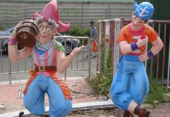 民俗小丑雕塑廠 酒店公園雕塑 風景區擺件