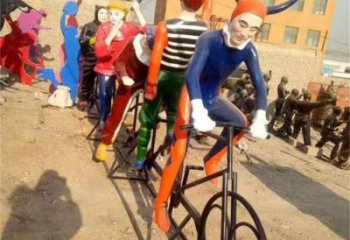 商場小丑雕塑廠 民俗雕塑 店門口小品