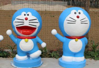 唐老鴨雕塑 烤漆大型卡通雕塑 彩繪動漫雕塑