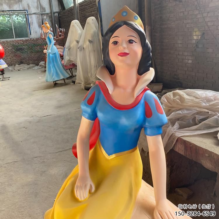室內(nèi)白雪公主雕塑 仿真景觀動漫雕塑 大型卡通雕塑