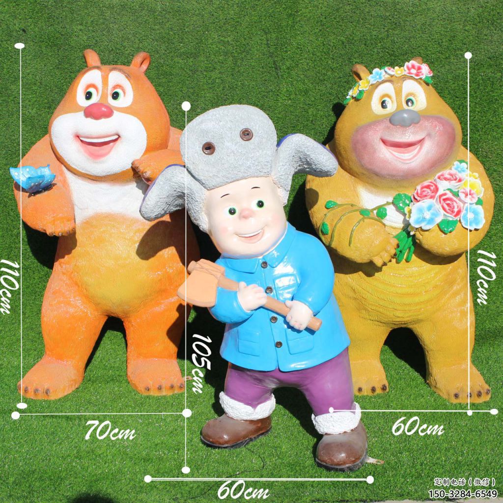 大型大頭兒子雕塑 門(mén)口創(chuàng)意雕塑 售樓處小品