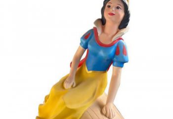 園林白雪公主雕塑 大型卡通雕塑 中式動漫雕塑