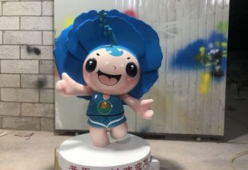 大型娃娃雕塑 門口創意雕塑 售樓處小品