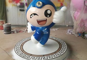 動漫娃娃雕塑 酒店公園雕塑 風景區(qū)擺件