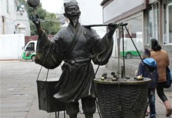 商場小販雕塑 民俗雕塑 店門口小品