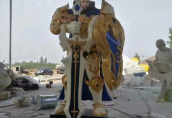 店門(mén)口機(jī)器人雕塑廠家 創(chuàng)意景觀雕塑 卡通擺件