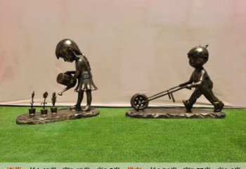 抽象獨輪車雕塑 店門口彩繪雕塑 步行街擺件